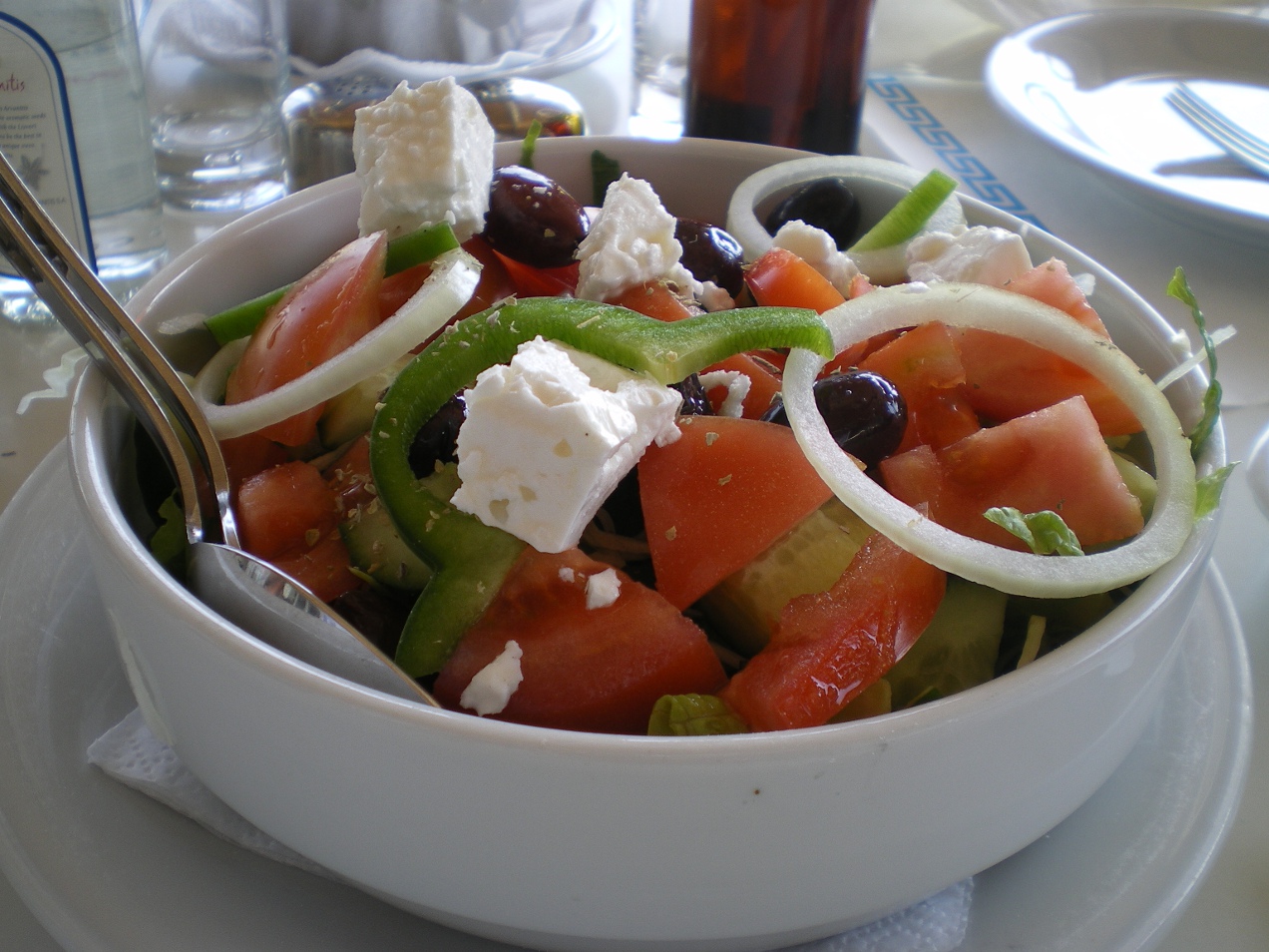 Фото греческий салат в домашних условиях